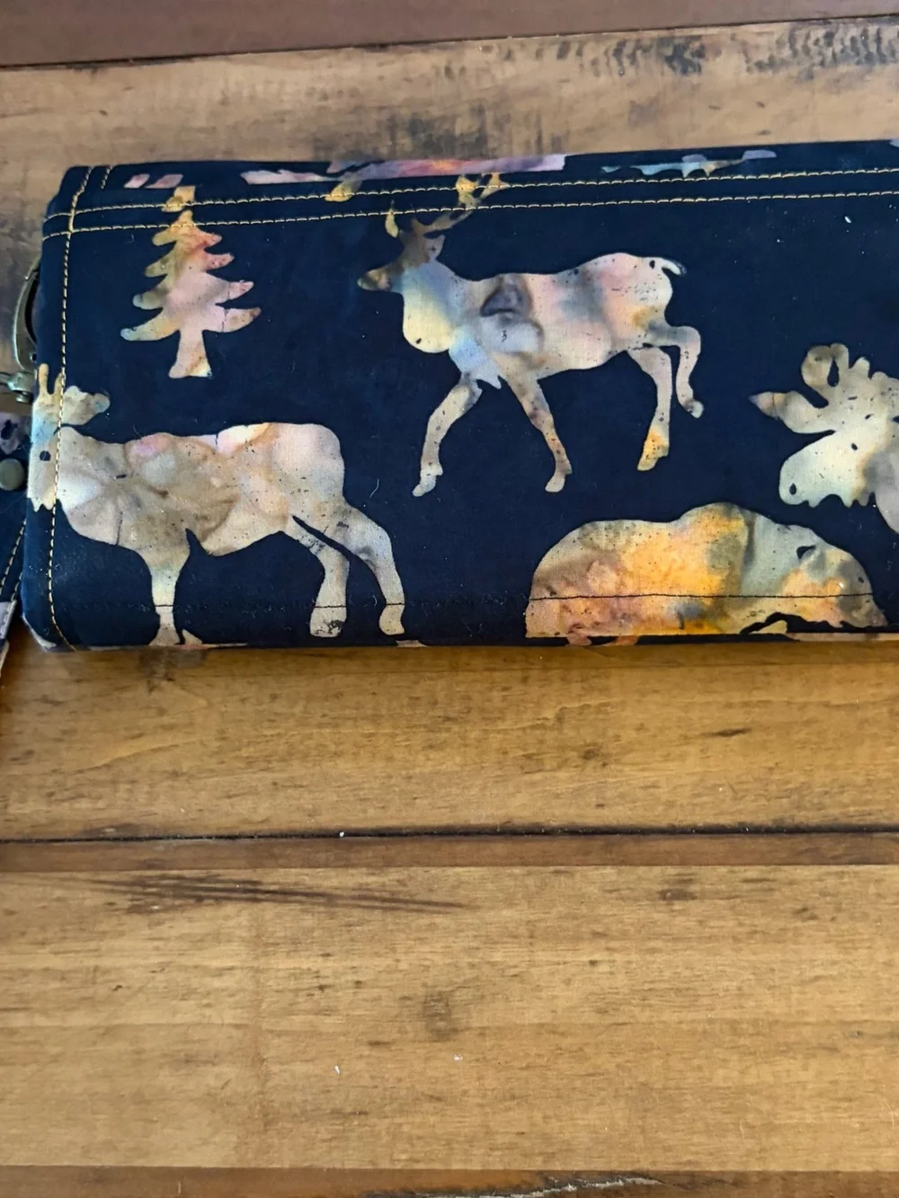 Wallet Handmade Wild Life inspired.